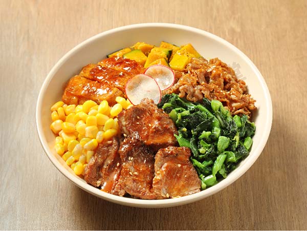 極炙三重奏烤肉三拼飯